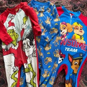 Blanket sleepers size 24 months and 2T